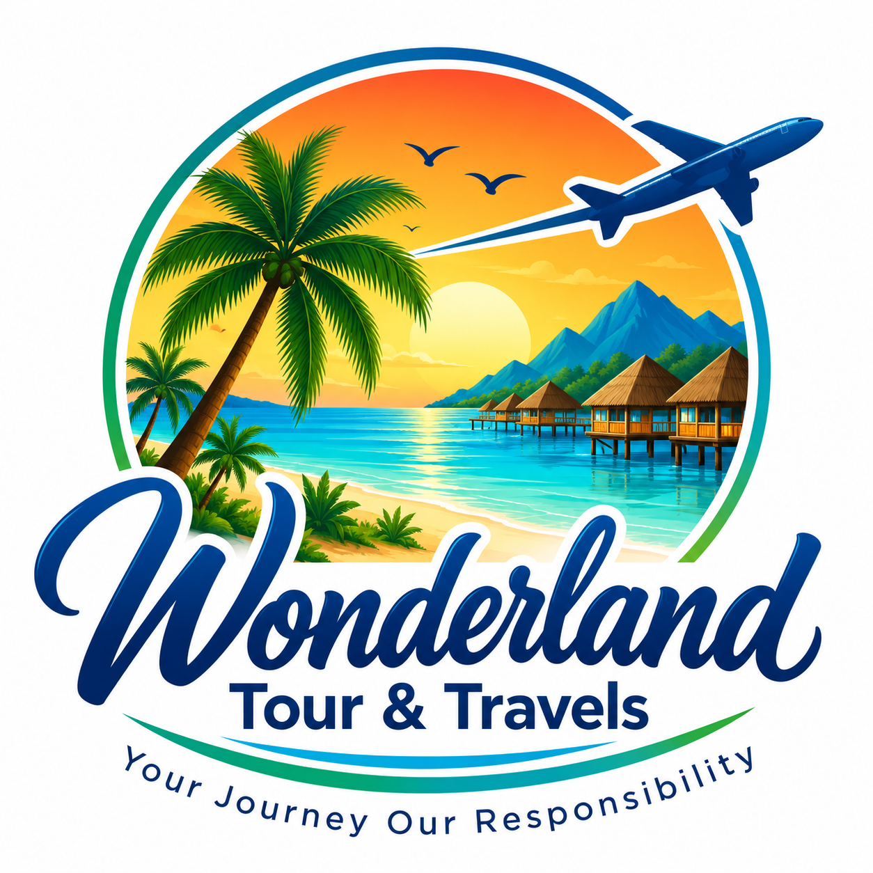 Wonderland Tour & Travels Logo